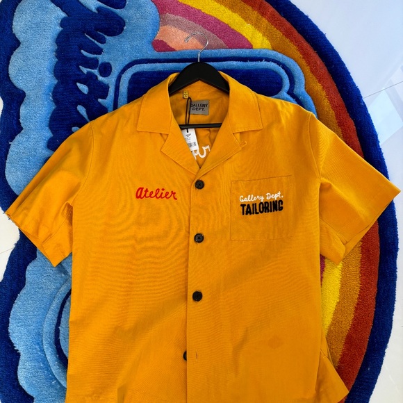 Gallery Dept Men's Yellow Shirt